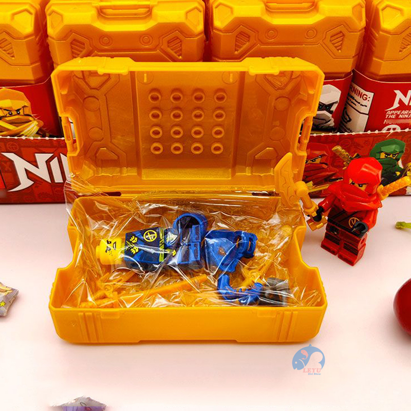 Mô Hình Đồ Chơi Xây Dựng ninjago 8 Trong 1 Có Hộp Trưng Bày Giáo Dục Trẻ Em