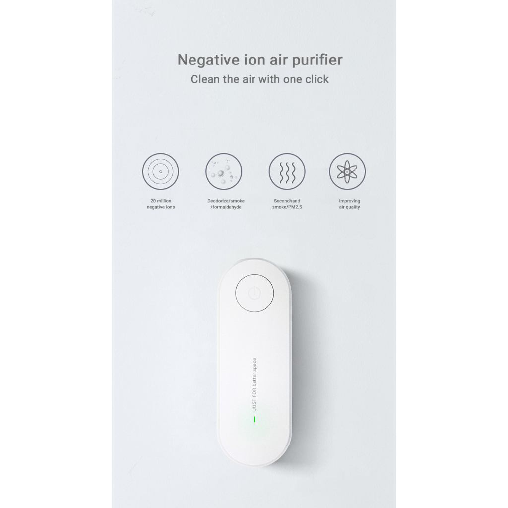 KANGJIA Máy Lọc Không Khí ion Âm Khử Mùi Hôi Cho toilet / Phòng Tắm