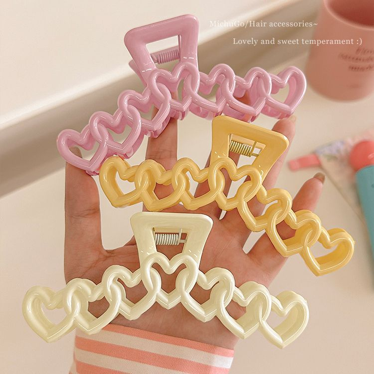 Kẹp Tóc Hình Cá Mập Bằng acrylic Cho Nữ