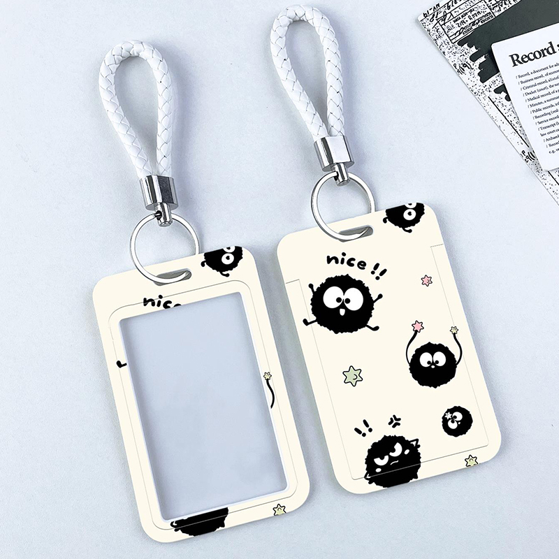 Ví Đựng Thẻ / Thẻ / Tài Liệu / Móc Khóa Hình Bùi Nhùi Đáng Yêu Vỏ Bọc Bảo Vệ Thẻ ID / Thẻ Xe Buýt / Cửa Giao Thông Màu