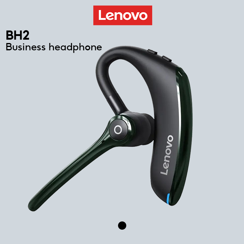 Tai nghe không dây LENOVO BH2 âm thanh nổi giảm tiếng ồn chống thấm với micrô tuổi thọ pin siêu dài Bluetooth 5.2