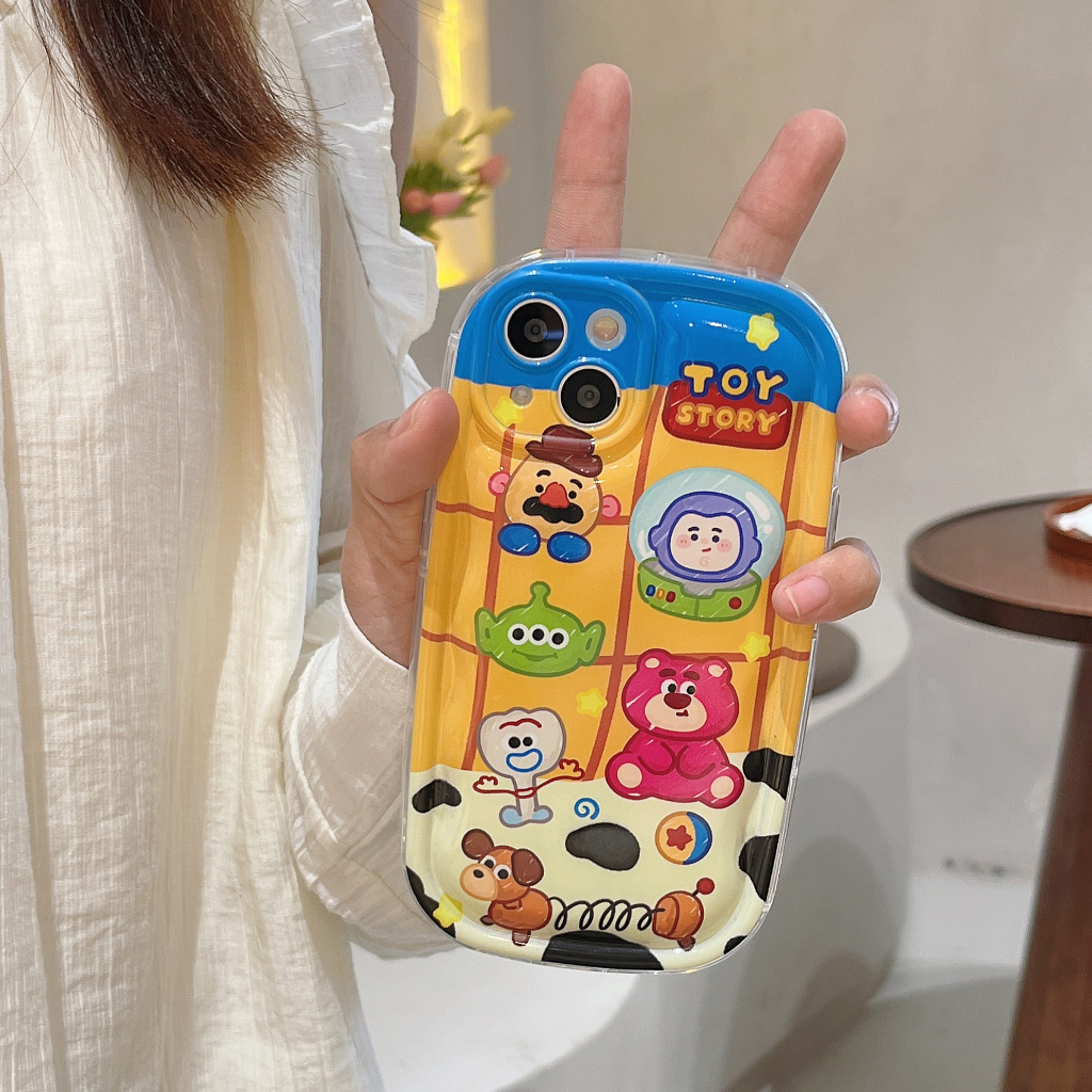 Dễ Thương Ốp Điện Thoại In Hoạt Hình toy story Cho iphone 14 13 12 11 14promax 15promax