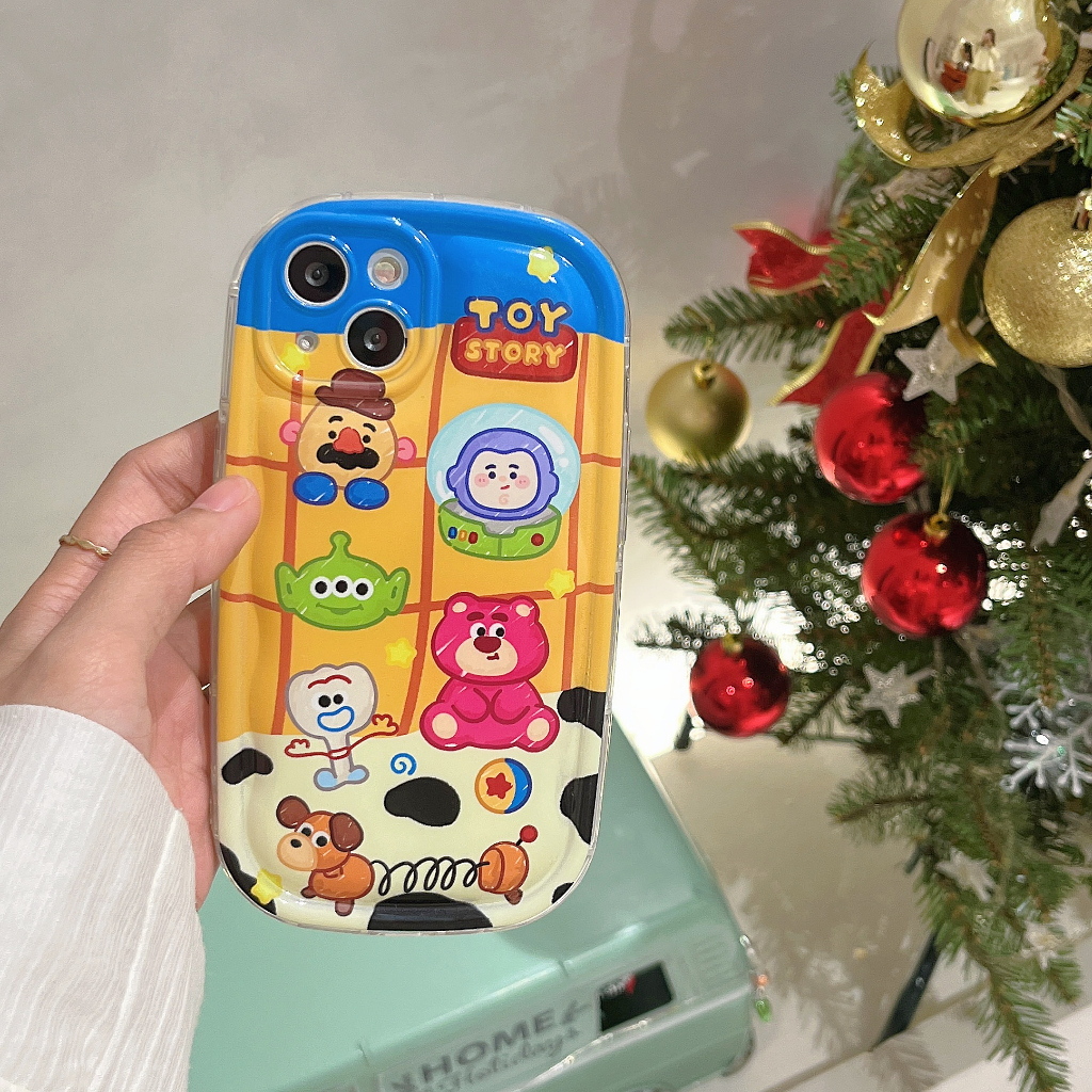 Dễ Thương Ốp Điện Thoại In Hoạt Hình toy story Cho iphone 14 13 12 11 14promax 15promax