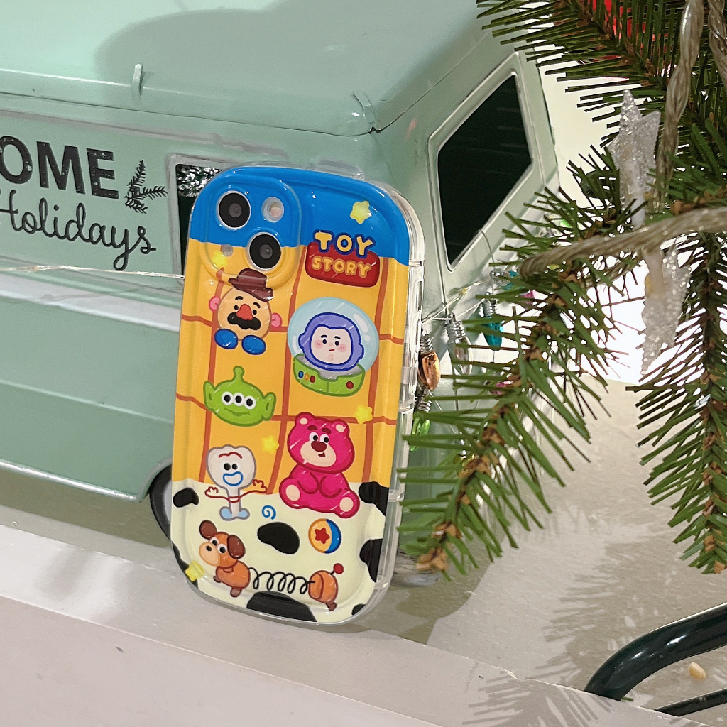 Dễ Thương Ốp Điện Thoại In Hoạt Hình toy story Cho iphone 14 13 12 11 14promax 15promax