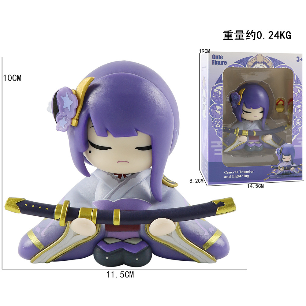 Mô Hình Nhân Vật mihoyo genshin 10cm Bằng pvc