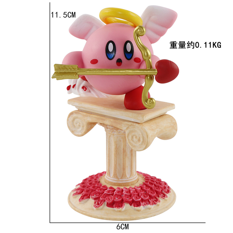 NINTENDO Set 4 / 6 / 8 Mô Hình Đồ Chơi Nhân Vật Trong Phim Hoạt Hình "star kirby"
