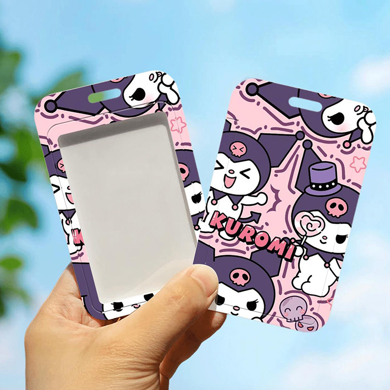 SANRIO Bao Đựng Thẻ ID / Thẻ Truy Cập Họa Tiết Hoạt Hình Dễ Thương