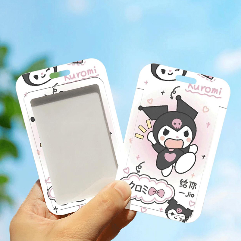 SANRIO Bao Đựng Thẻ ID / Thẻ Truy Cập Họa Tiết Hoạt Hình Dễ Thương