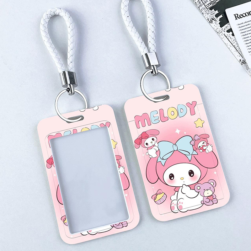SANRIO Bao Đựng Thẻ ID / Thẻ Truy Cập Họa Tiết Hoạt Hình Dễ Thương