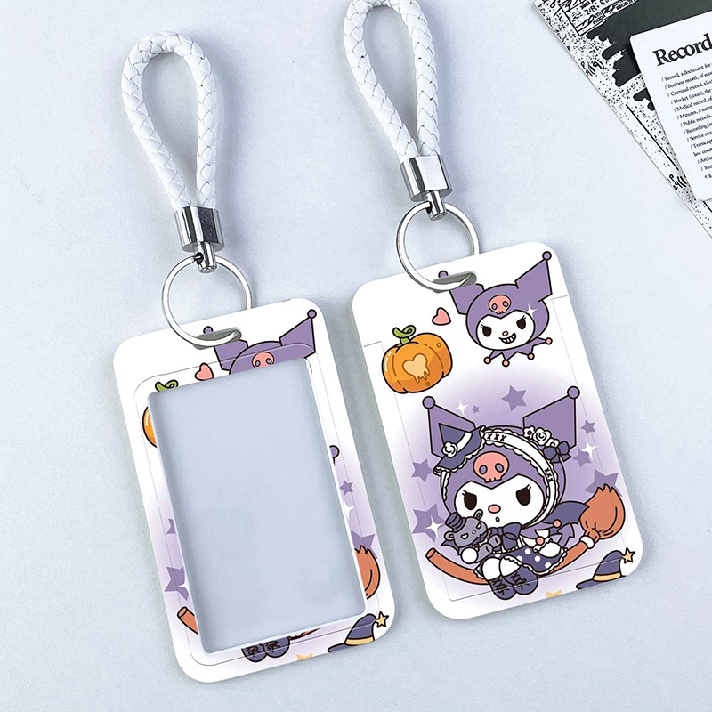 SANRIO Bao Đựng Thẻ ID / Thẻ Truy Cập Họa Tiết Hoạt Hình Dễ Thương