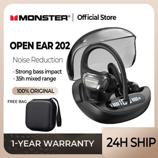 Monster Open Ear 202 Tai Nghe Bluetooth Không Dây Dẫn Truyền Xương Có Mic