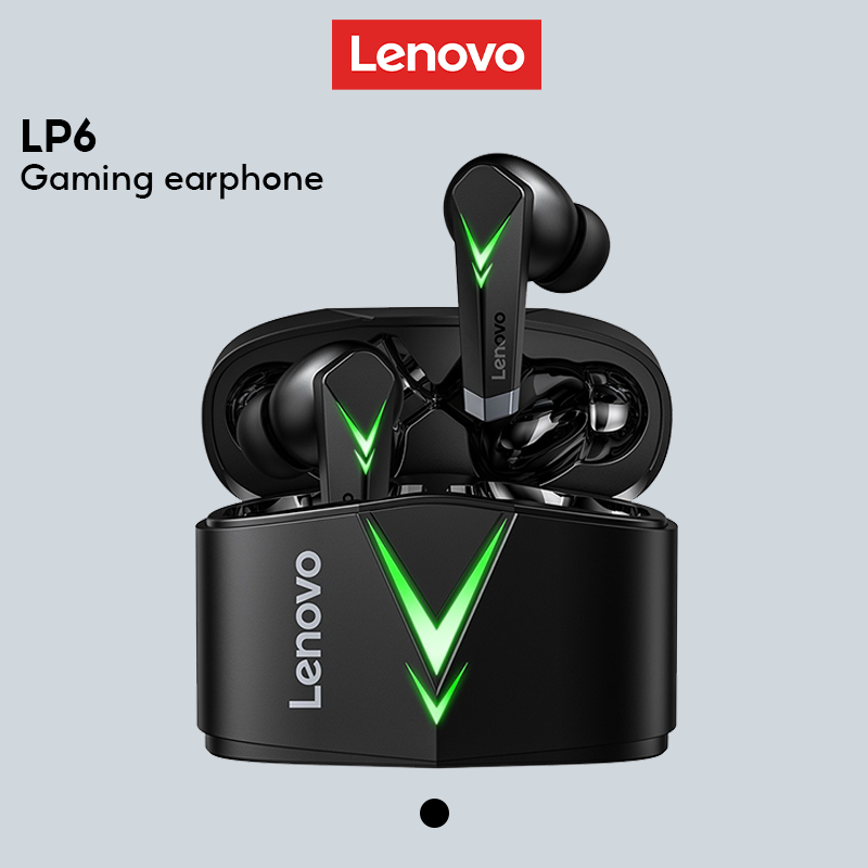 Tai Nghe Chụp Tai Không Dây Bluetooth 5.0 Chống Ồn Kèm Micro Dùng Để Chơi Game Lenovo LP6 VCT
