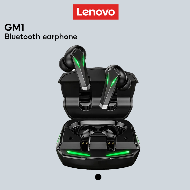 Tai nghe chơi game LENOVO GM1 bluetooth âm thanh nổi giảm tiếng ồn điều khiển cảm ứng không thấm nước độ trễ thấp có mic
