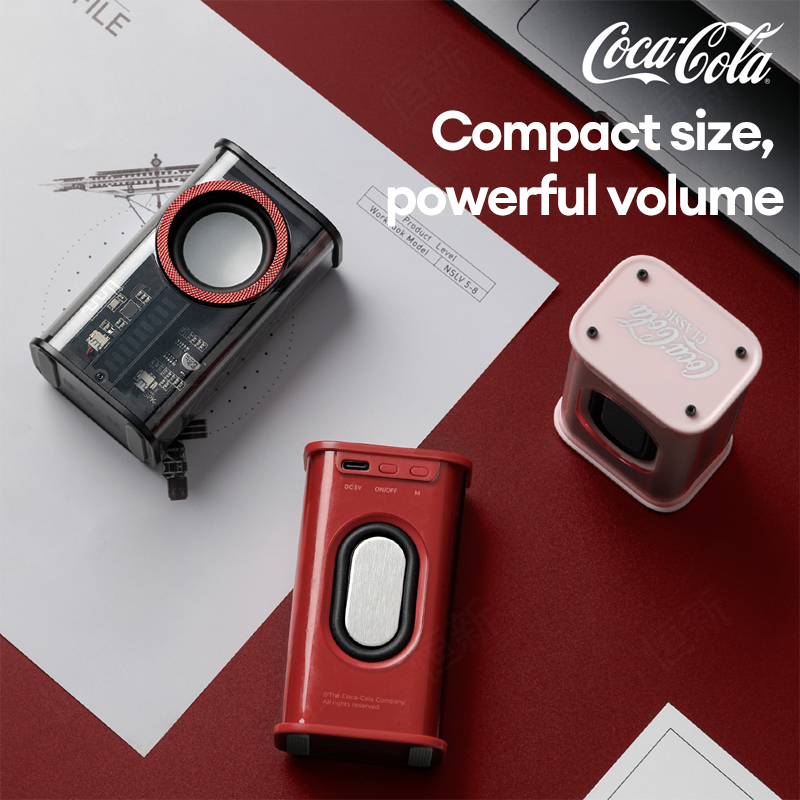 Loa Bluetooth Lenovo Coca Cola T03 Không Dây TWS HIFI Chất Lượng Cao