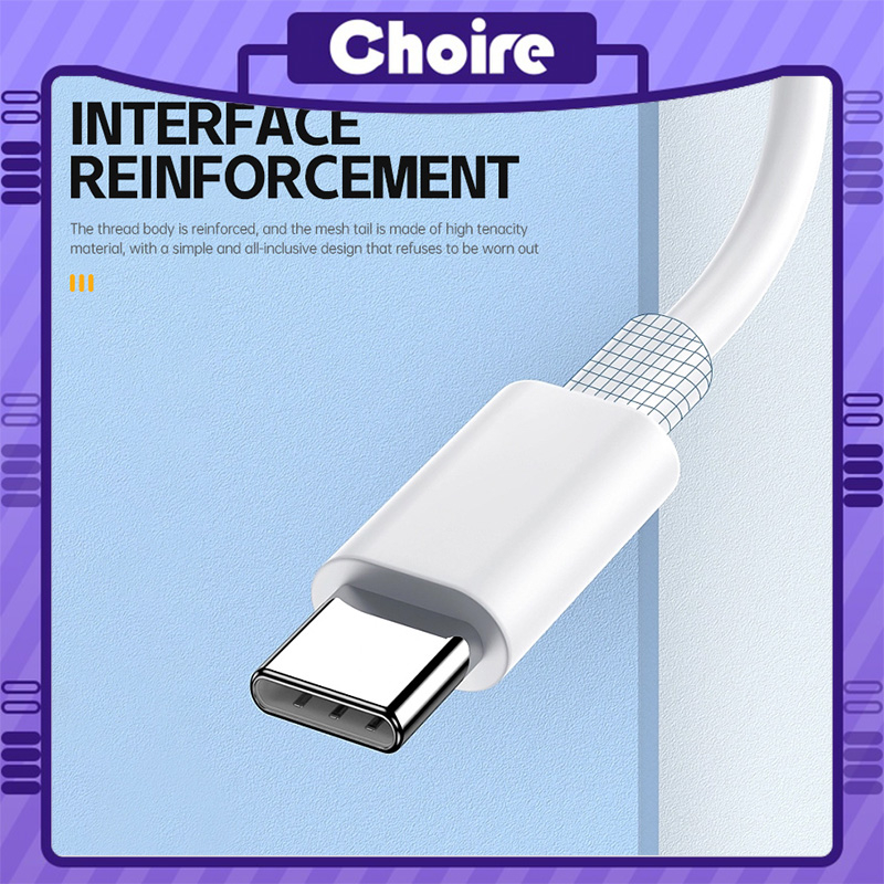 2A Dây Cáp Sạc Nhanh USB Type-C 30cm Cho điện thoại OPPO/VIVO/Huawei/XiaoMi-CH