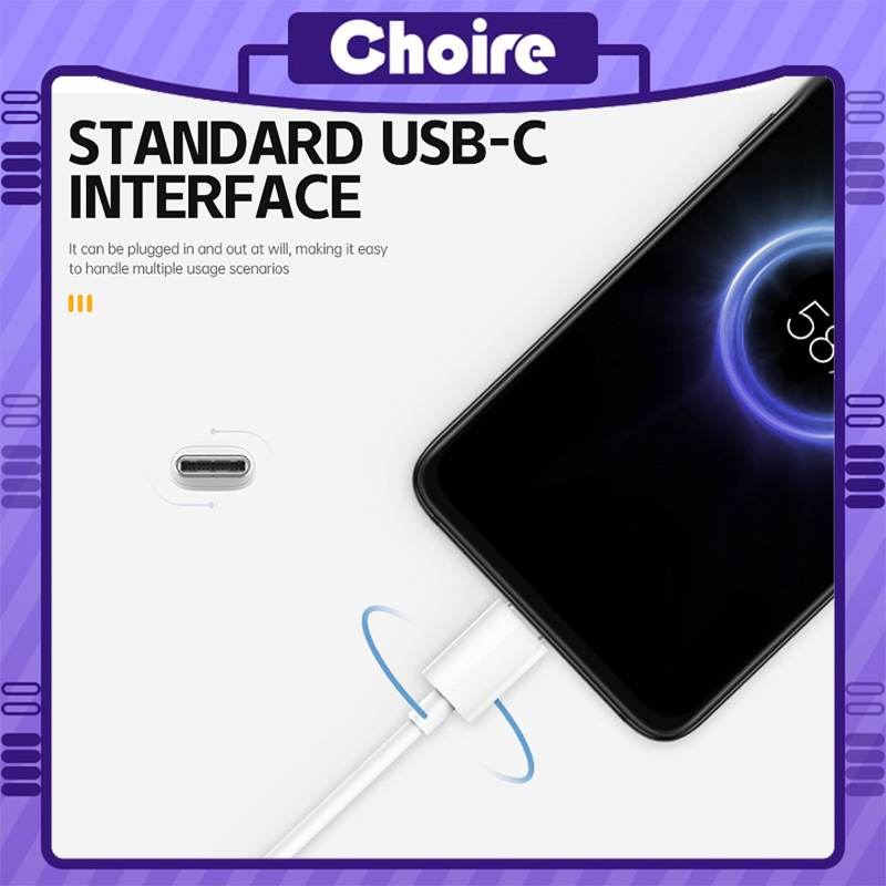 2A Dây Cáp Sạc Nhanh USB Type-C 30cm Cho điện thoại OPPO/VIVO/Huawei/XiaoMi-CH