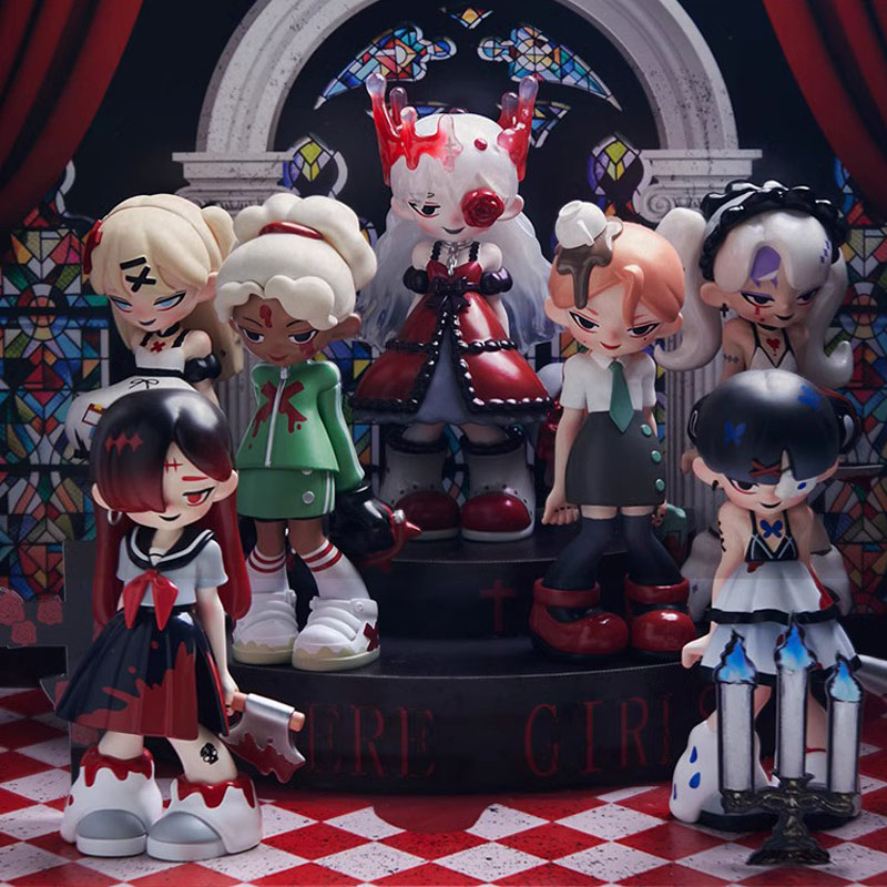 Yankee Mô Hình Nhân Vật Nữ Sinh Dễ Thương Để Bàn Trang Trí