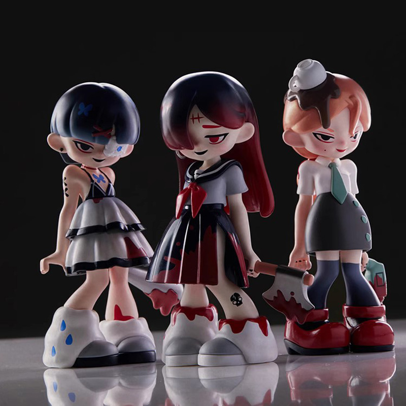 Yankee Mô Hình Nhân Vật Nữ Sinh Dễ Thương Để Bàn Trang Trí