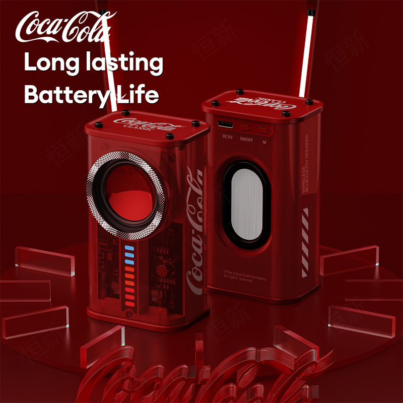 Loa Bluetooth Lenovo Coca Cola T03 Không Dây TWS HIFI Chất Lượng Cao