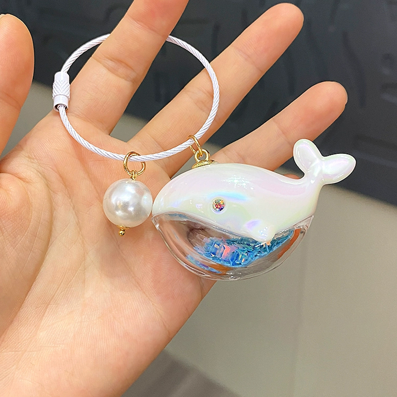 Miumiua🔮Móc Khóa Hình Cá Voi Dễ Thương