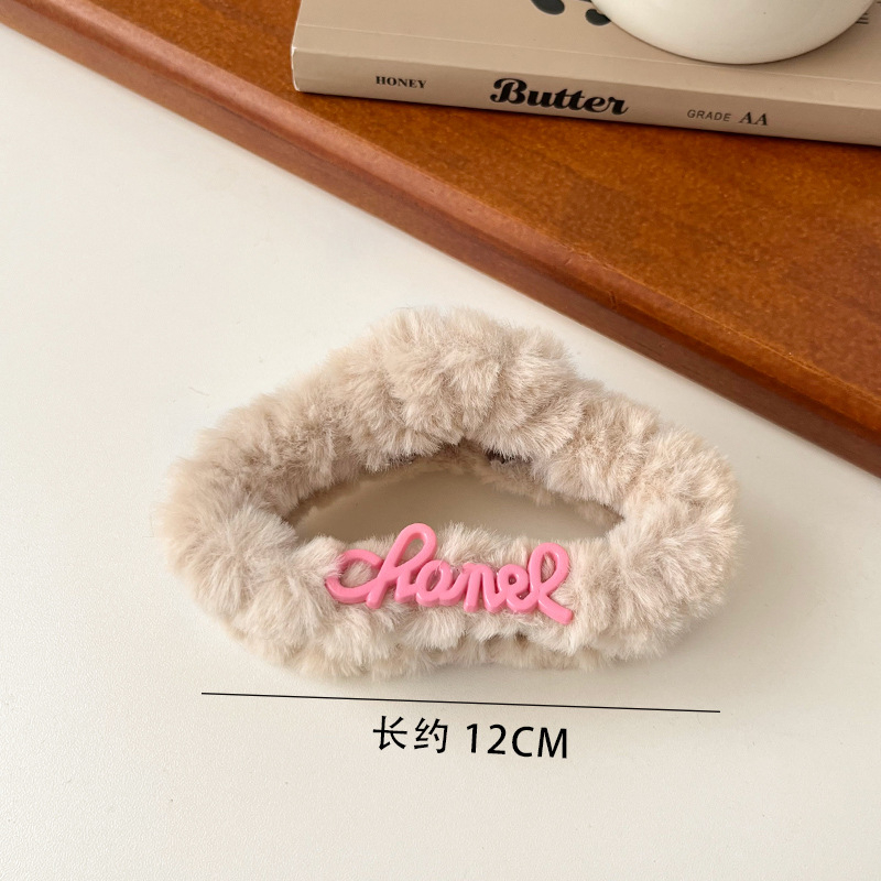 Dễ Thương Kẹp Tóc Hình Đám Mây Lông Xù Nhiều Màu Đáng Yêu Thời Trang Cho Nữ