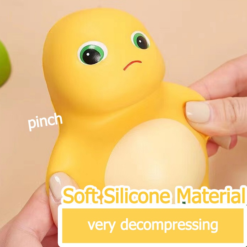 Đồ Chơi Nắn Bóp Đàn Hồi Giảm stress Hình Khủng Long Dễ Thương