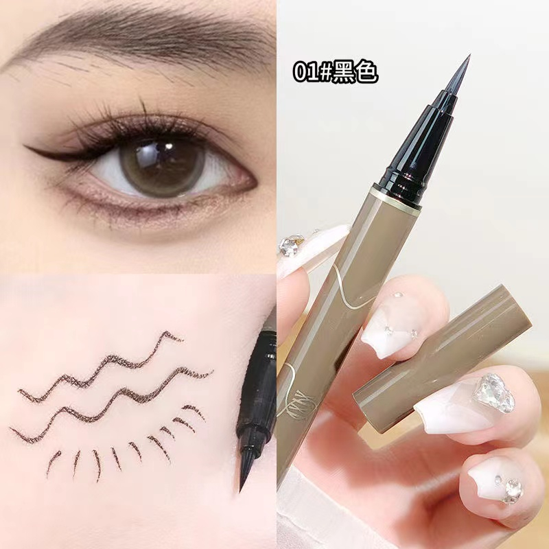 Xixi Bút Kẻ Mắt Siêu Mịn Tự Nhiên Nhanh Khô Chống Thấm Nước Và Mồ Hôi Dễ Lên Màu Màu Sắc