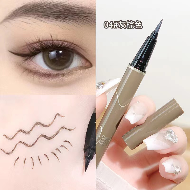 Xixi Bút Kẻ Mắt Siêu Mịn Tự Nhiên Nhanh Khô Chống Thấm Nước Và Mồ Hôi Dễ Lên Màu Màu Sắc