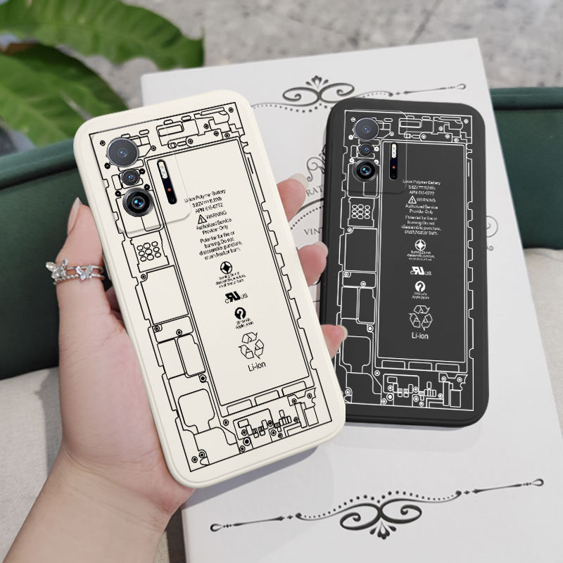 Ốp Điện Thoại Họa Tiết Thời Trang Cho xiaomi mi 13t 12t 11t 10t pro lite mi 9t pro 5g