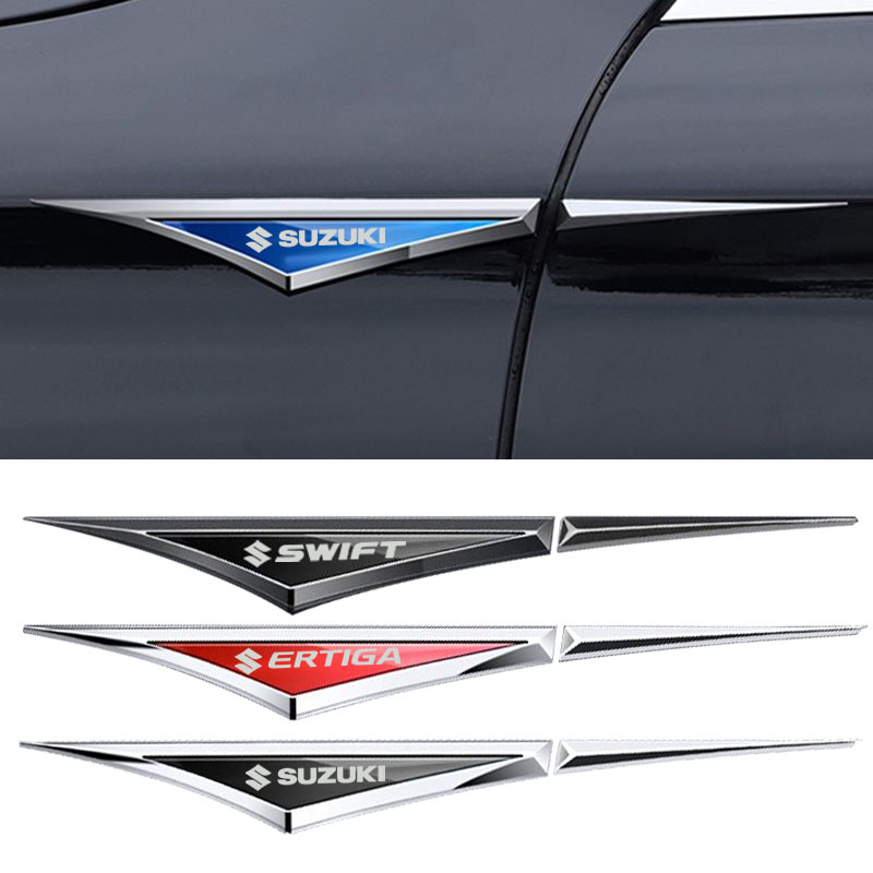 Suzuki Miếng Dán Trang Trí Bằng Thép Không Gỉ Cho Xe Hơi swift xl7 vitara jimny sx4 Scross presso ciaz ertiga celerio