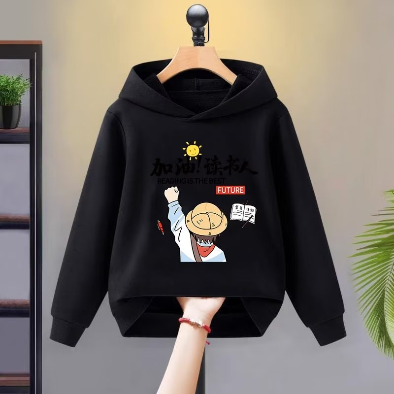 Áo Khoác hoodie Mùa Đông Bằng cotton Dáng Rộng Phong Cách Thời Trang Mới 2023 Dành Cho Bé Trai Bé Gái