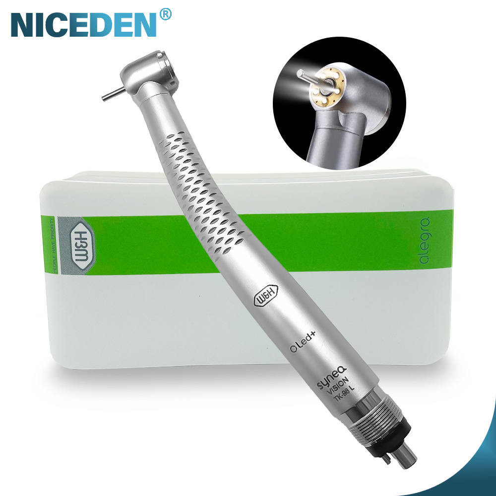 W&h nha khoa tua bin tốc độ cao máy phát điện e tay khoan led tự nguồn mini / tiêu chuẩn / mô men đầu phù hợp nsk b2 / m4