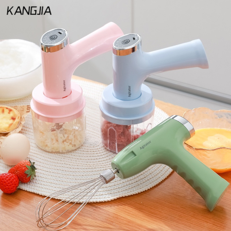 KANGJIA Máy Đánh Trứng Cầm Tay Chạy Điện Tiện Dụng Và Bền