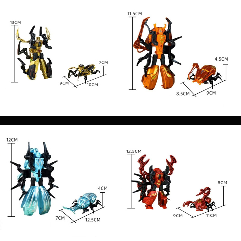 Robot Đồ Chơi Biến Hình Sáng Tạo Cho Bé