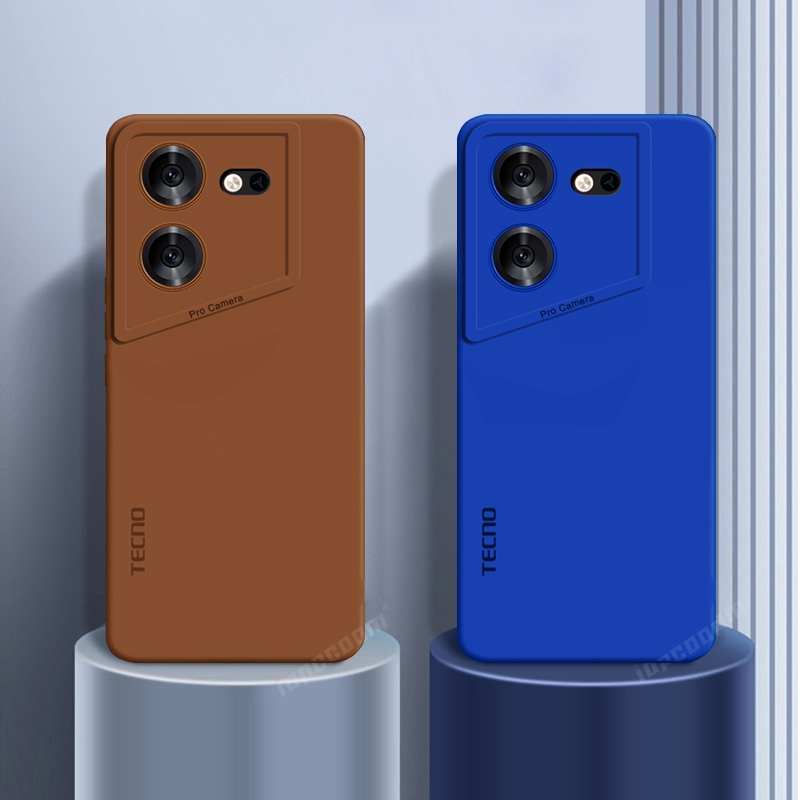 Toàn Bộ Ốp Lưng Màu Nhám Cho Điện Thoại TECNO Pova 5 Pro 4 Case Pova Neo 3