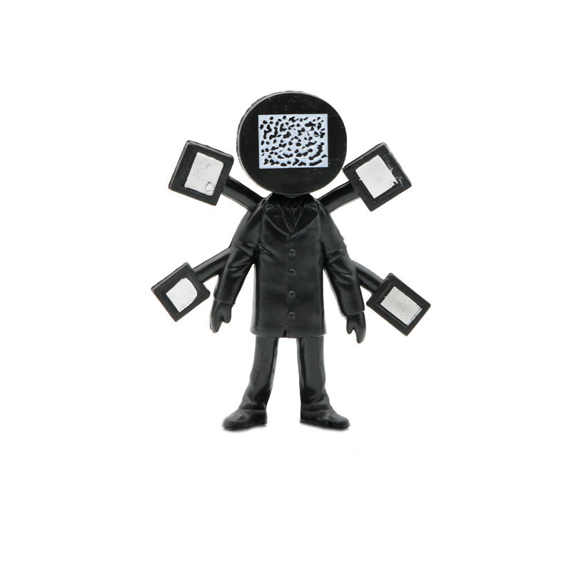 Set 24 Mô Hình Mô Phỏng Nhân Vật Người Đàn Ông Trượt Tuyết / Máy Ảnh / Mô Hình tv