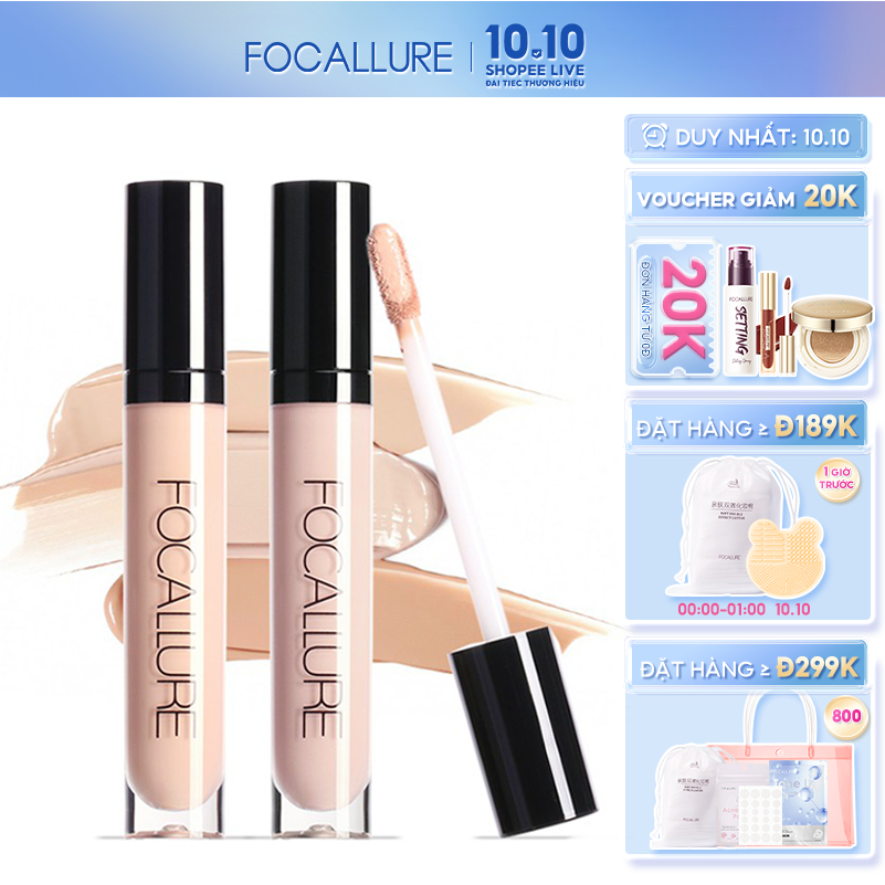 Kem che khuyết điểm FOCALLURE gồm 7 màu tùy chọn chuyên dụng 10g