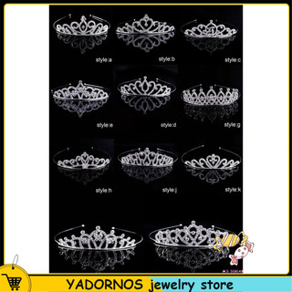 YADORNOS Vương Miện Kiểu Dáng Thời Trang Xinh Xắn Cho Các Bé Gái