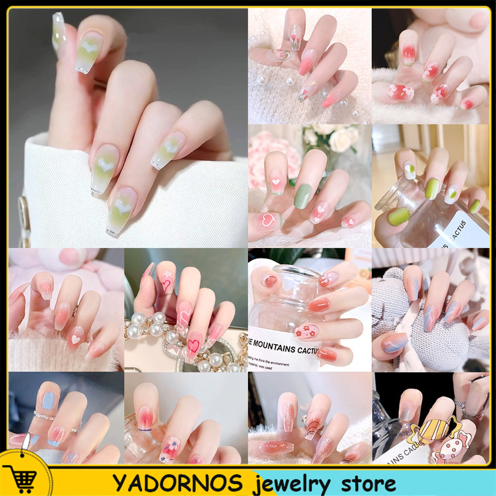 YADORNOS Bộ Móng Tay Giả Tái Sử Dụng Được