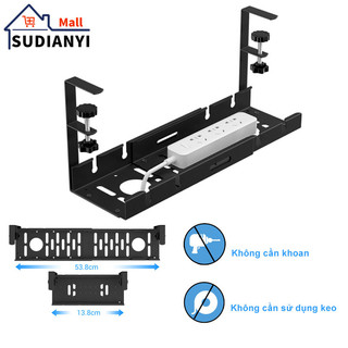 Giá Đỡ Quản Lý Dây Cáp Có Thể Điều Chỉnh Độ Dài Đế Sắp Xếp Dây Cáp Để Bàn Trang Trí