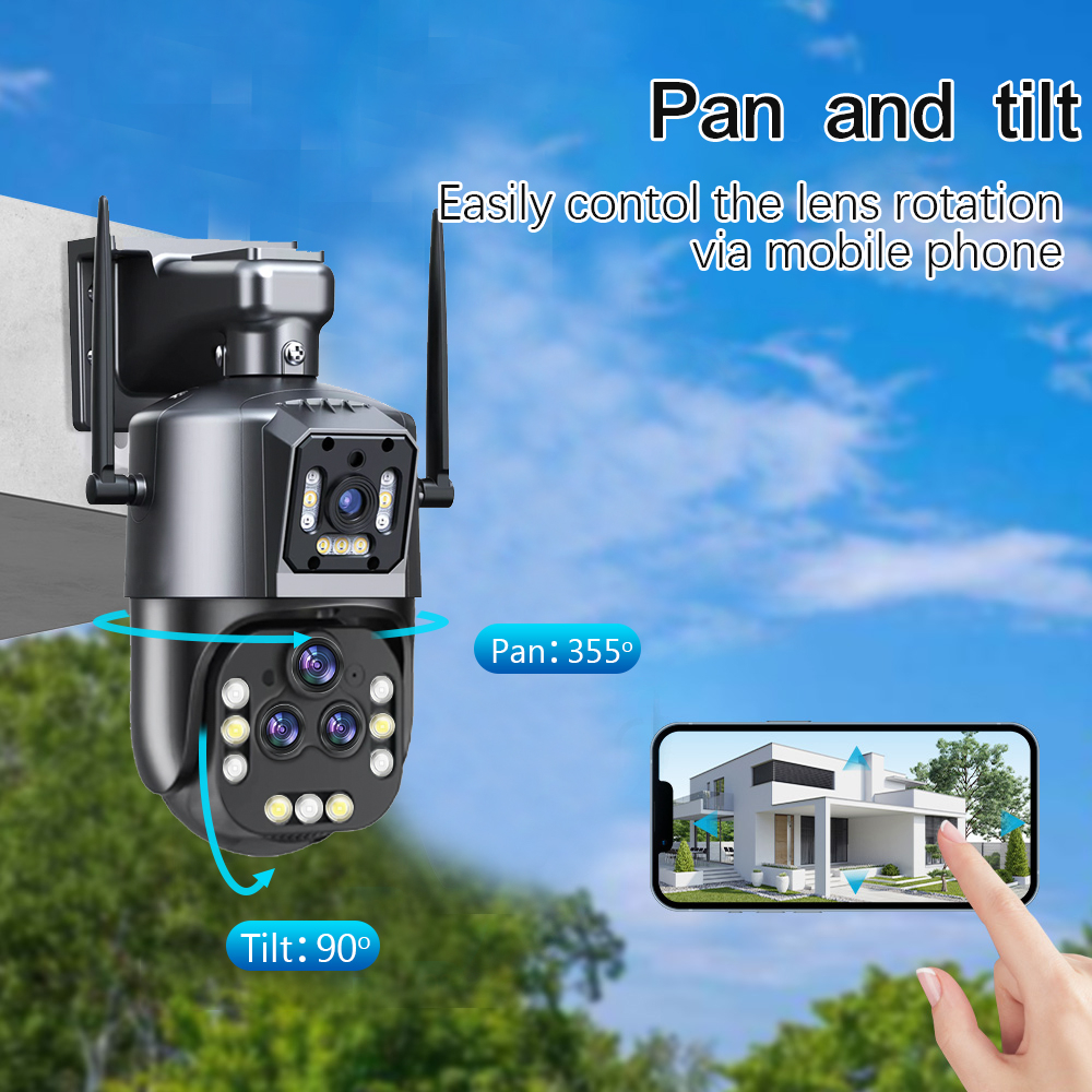 Camera Hành Trình Không Dây 20x zoom cctv wiif Tầm Nhìn Đêm Di Động ip Chống Thấm Nước Cho 20x zoom