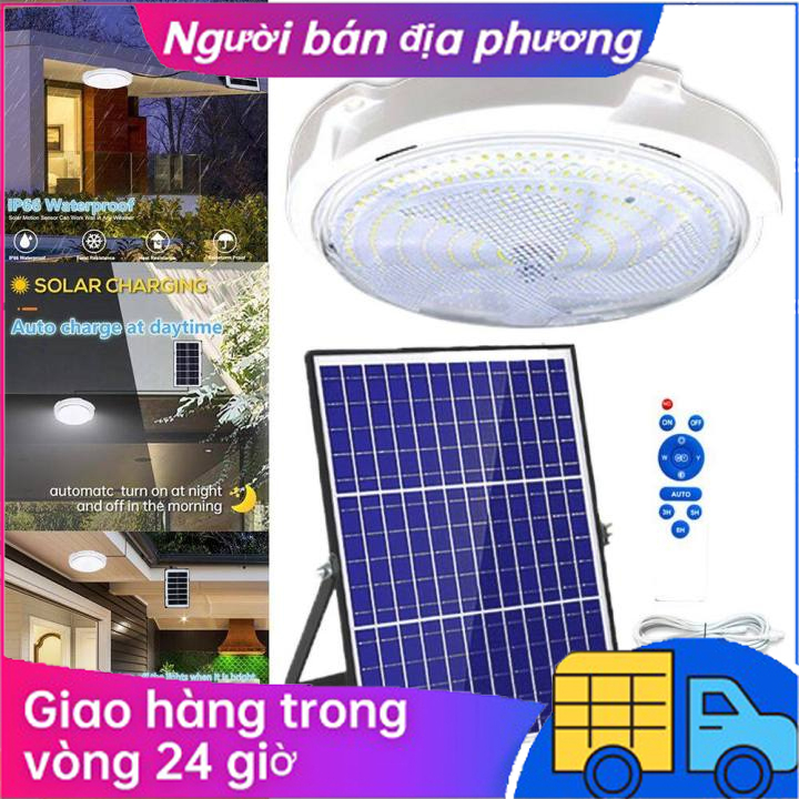 Đèn Trần Năng Lượng Mặt Trời 300w Có Điều Khiển Từ Xa Cho Quán barn Shedgarage