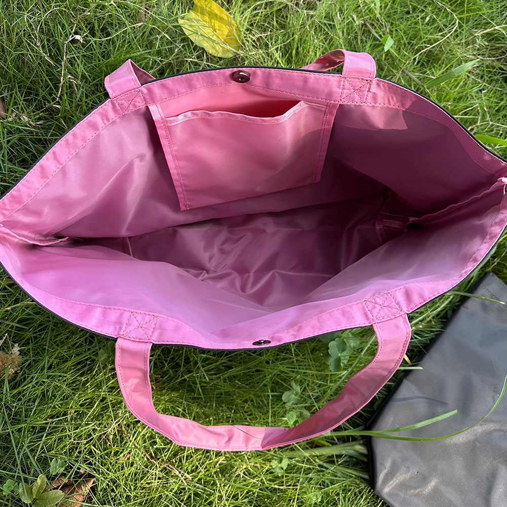 Starbucks Túi tote Vải oxford Thêu Hình Nhóm Nhạc blackpink