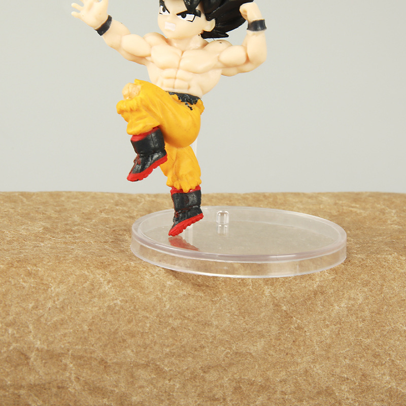 Set 6 Mô Hình Nhân Vật son goku vegeta kakarotto Morin Friendza broli 6.5cm