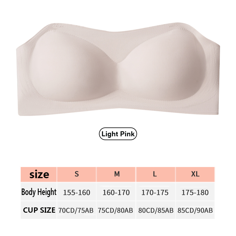 Áo Ngực Không Dây Nâng Ngực Tàng Hình Chống Trượt Thời Trang Mùa Hè Hàng Mới