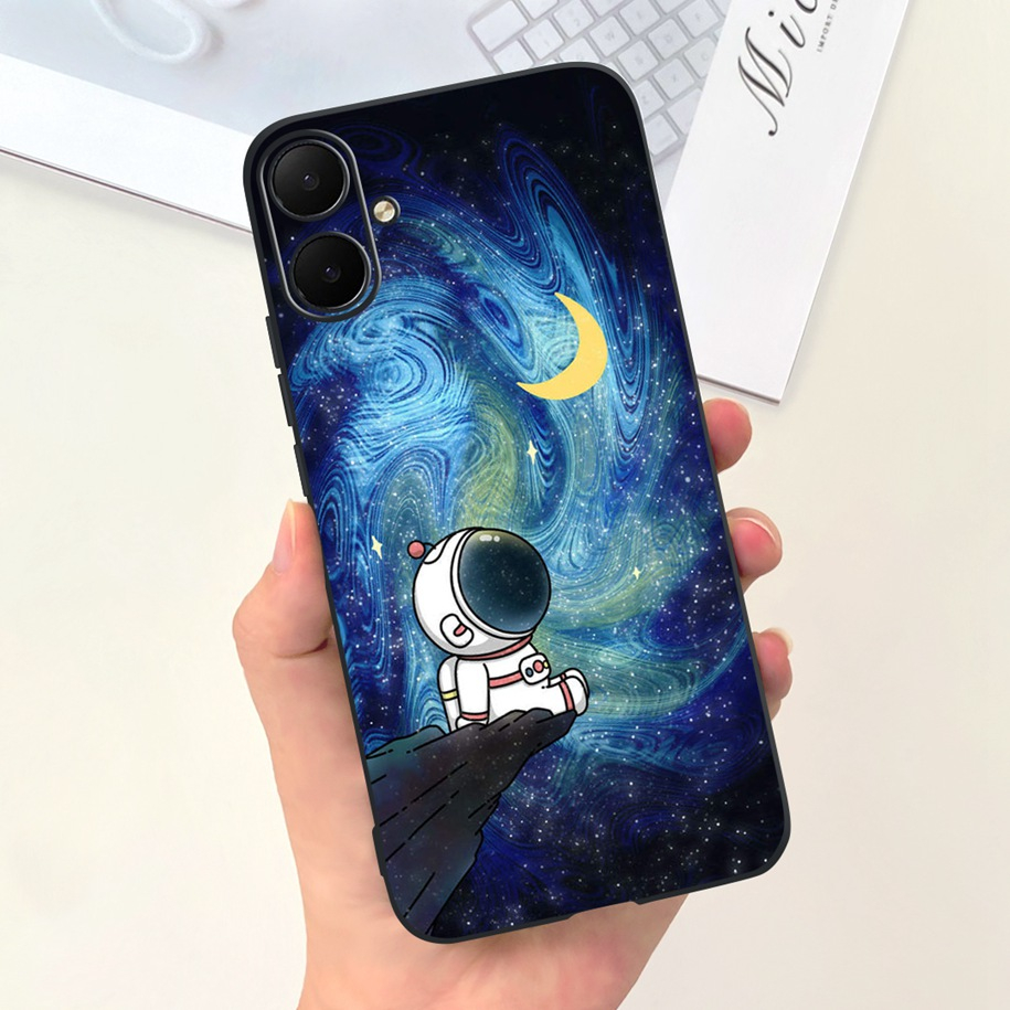 Ôp Điện Thoại Silicon Dẻo Họa Tiết Bươm Bướm / Phi Hành Gia Cho samsung galaxy a05s 2023 samsung a05 a05s sm-a057f sm-a055f Vỏ