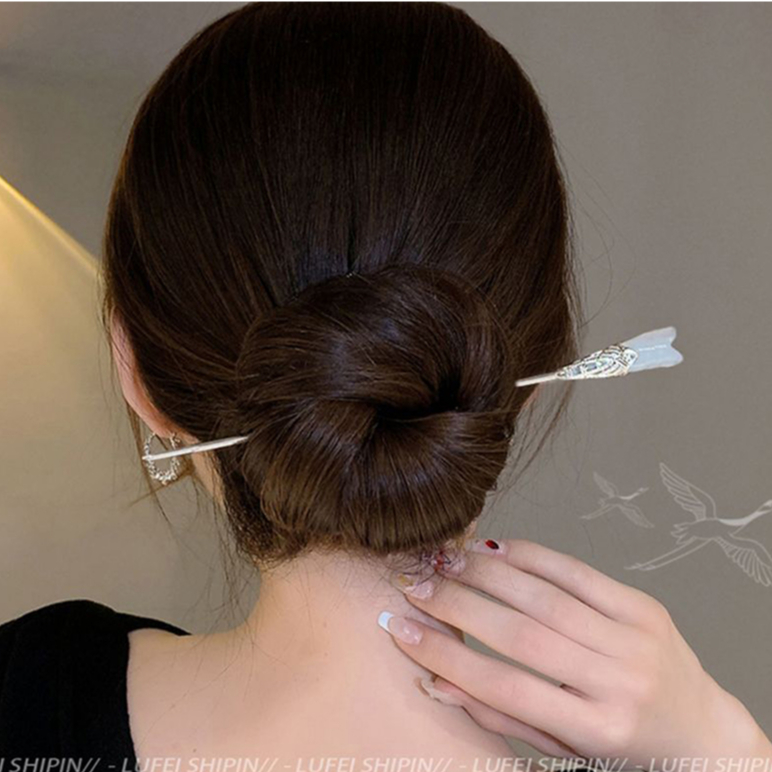 Kẹp Tóc Kim Loại Hình Hoa Thời Trang Cho Nữ