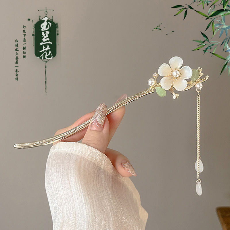 Kẹp Tóc Kim Loại Hình Hoa Thời Trang Cho Nữ