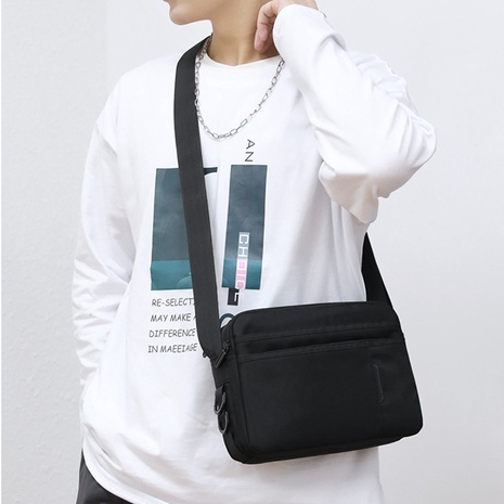 JINRU  túi đeo chéo nam to túi nam thời trang 2023 NEW  Beautiful Trendy Hàn Quốc Cái mới K92U025 37Z230910