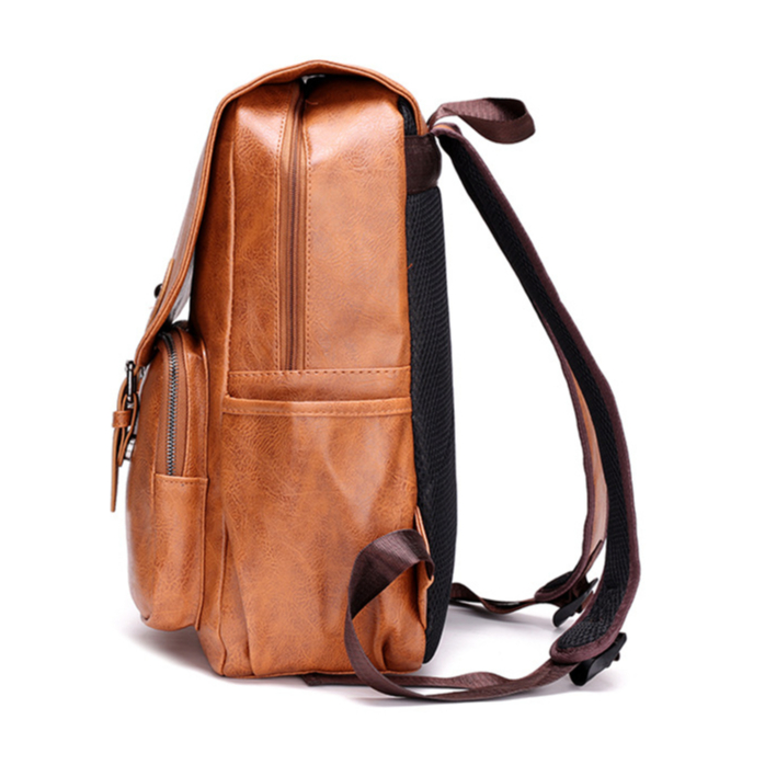 JINRU Balo Da Backpack Unisex Chống Nước 2023 NEW K96T0G1